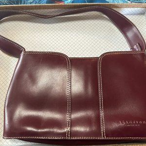 Reaction Kenneth Cole Red Leather Handbag